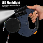Retractable Dual Dog Leash with Lights