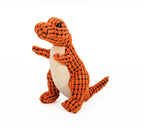 Dino Squeaky Plush Dog Toy