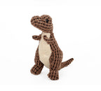 Dino Squeaky Plush Dog Toy