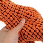 Dino Squeaky Plush Dog Toy