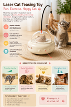 Electric UFO Cat Teaser Toy