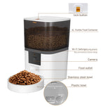 Smart Pet Feeder with HD Video Camera & App Control | Automatic Cat & Dog Feeder