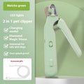 2-in-1 LED Pet Nail Clipper