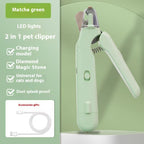 2-in-1 LED Pet Nail Clipper