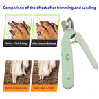 2-in-1 LED Pet Nail Clipper