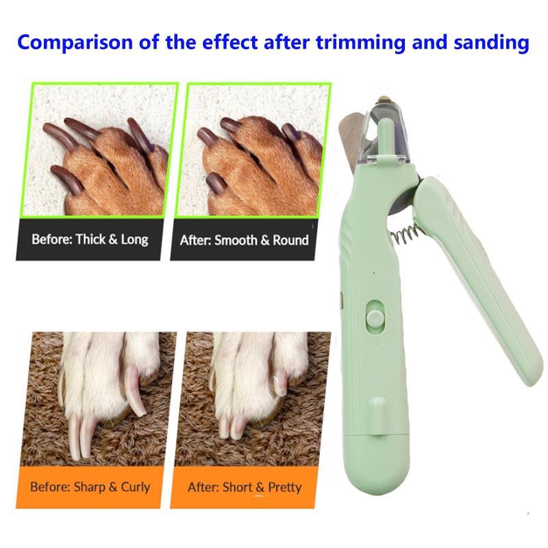 2-in-1 LED Pet Nail Clipper